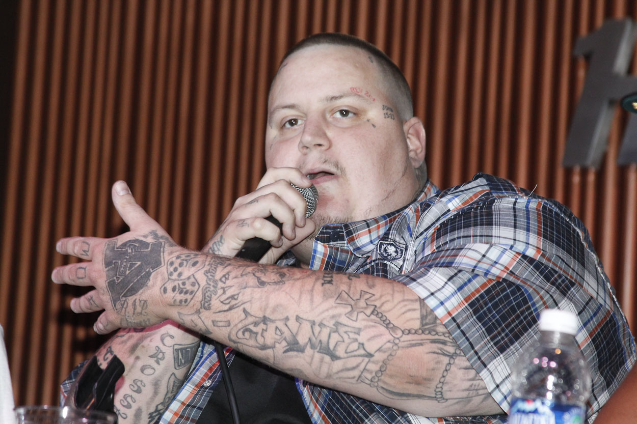 Jelly Roll speaking at Nashville Chapter's In The Mix: Nashville Rap in Nashville, Tennessee on June 23, 2011 | Source: Getty Images