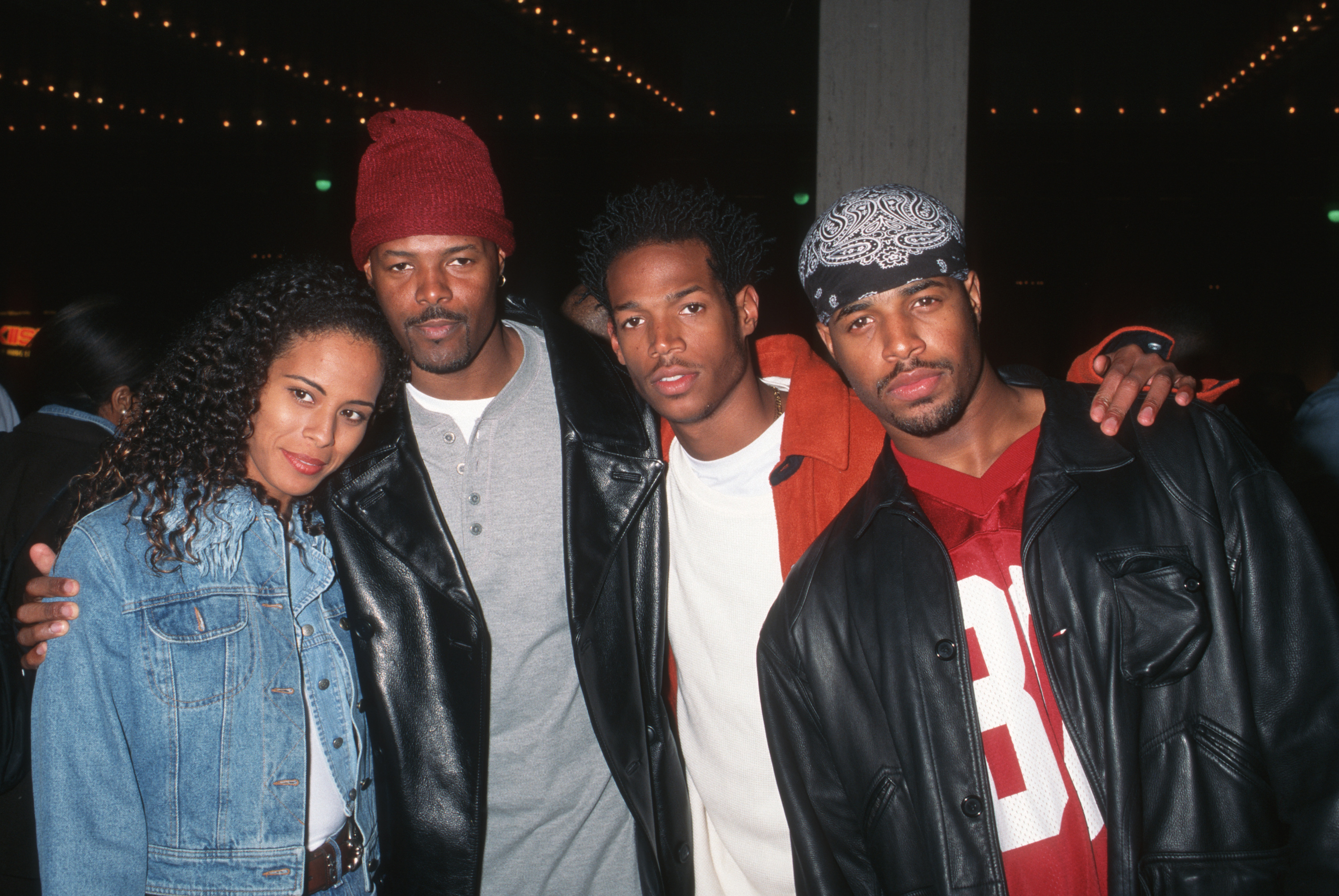 Keenan Ivory, Marlon, and Shawn Wayans attend the premiere of "Money Train" on November 12, 1995 | Source: Getty Images