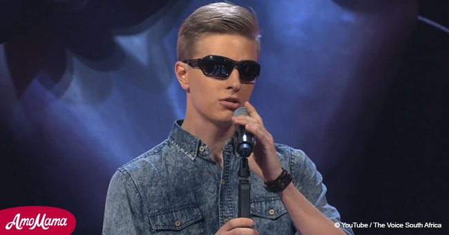 Blind singer moved the judges to tears with his soulful performance