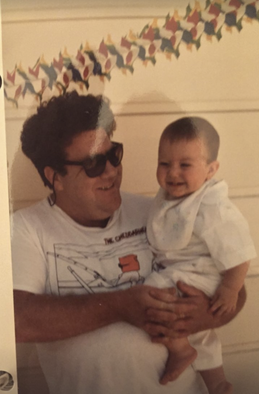 George Wendt with his son Daniel Wendt | Source: Instagram Story/hillypoo