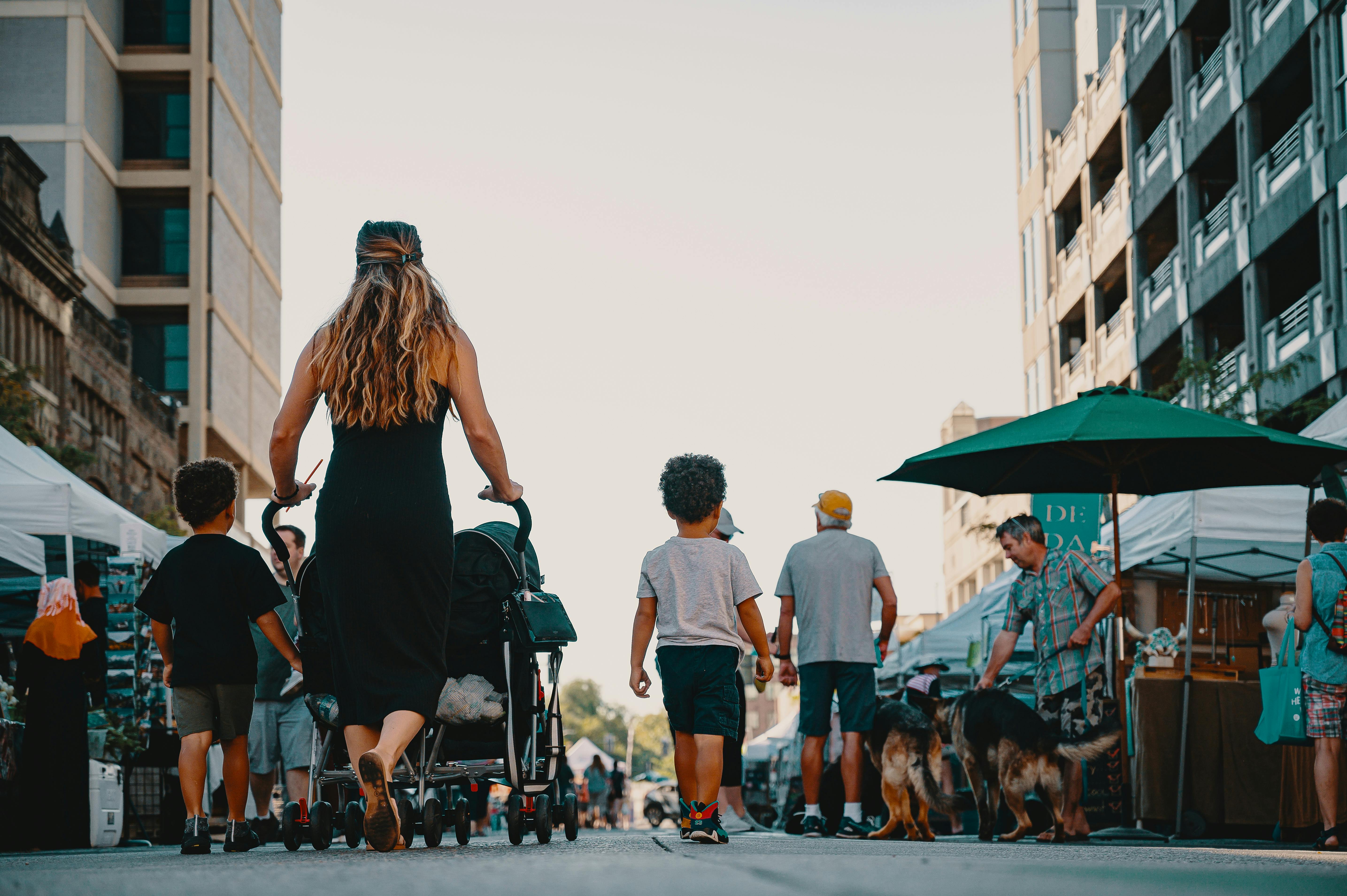 People walking on the streets | Source: Pexels