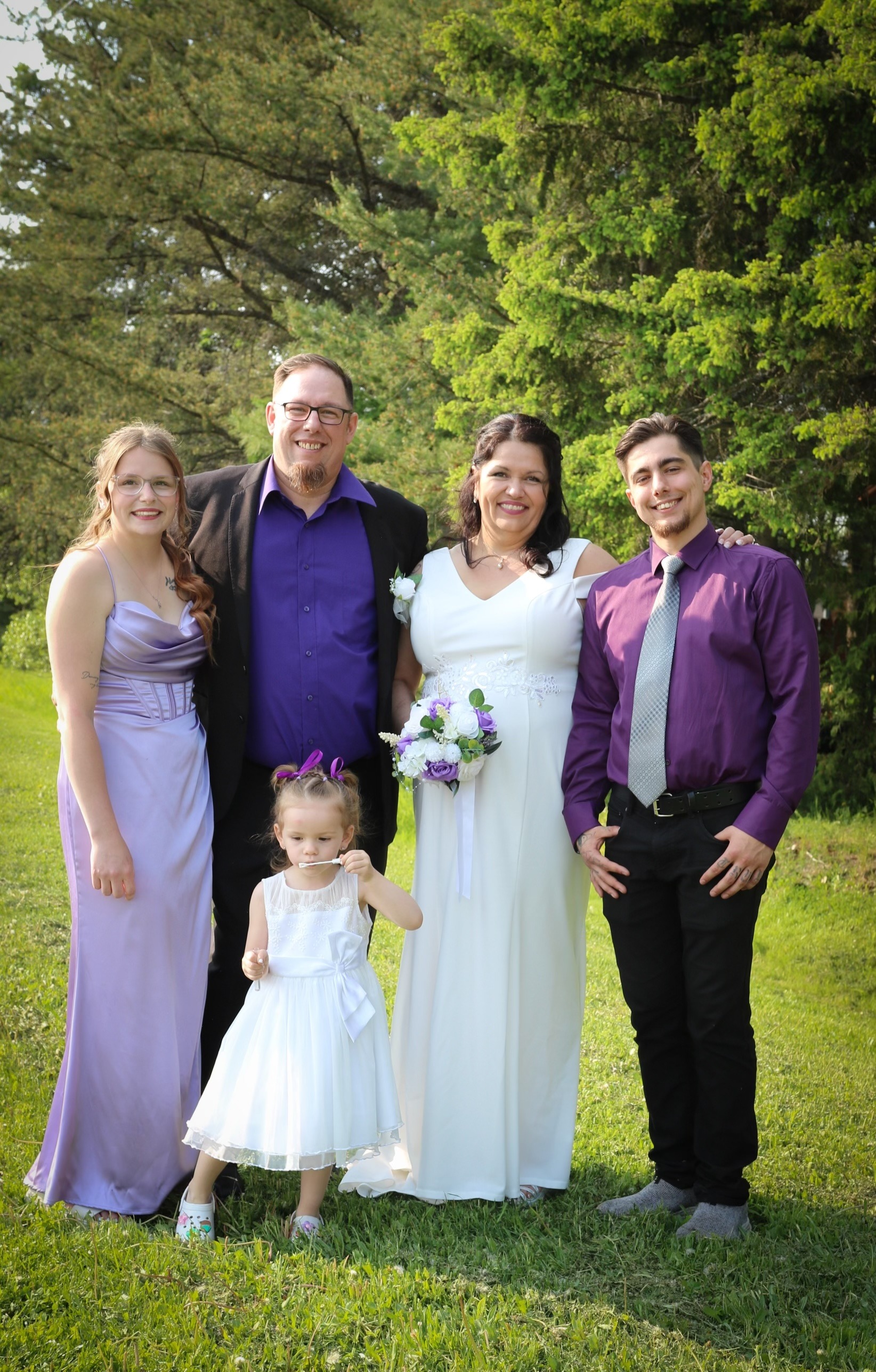 Solange Tremblay with her family | Source: GoFundMe