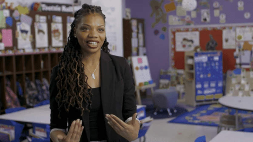 Lakeisha Brown, winner of the Washington DC’s Teacher of the Year award.| Photo: YouTube/ DC EdFund.