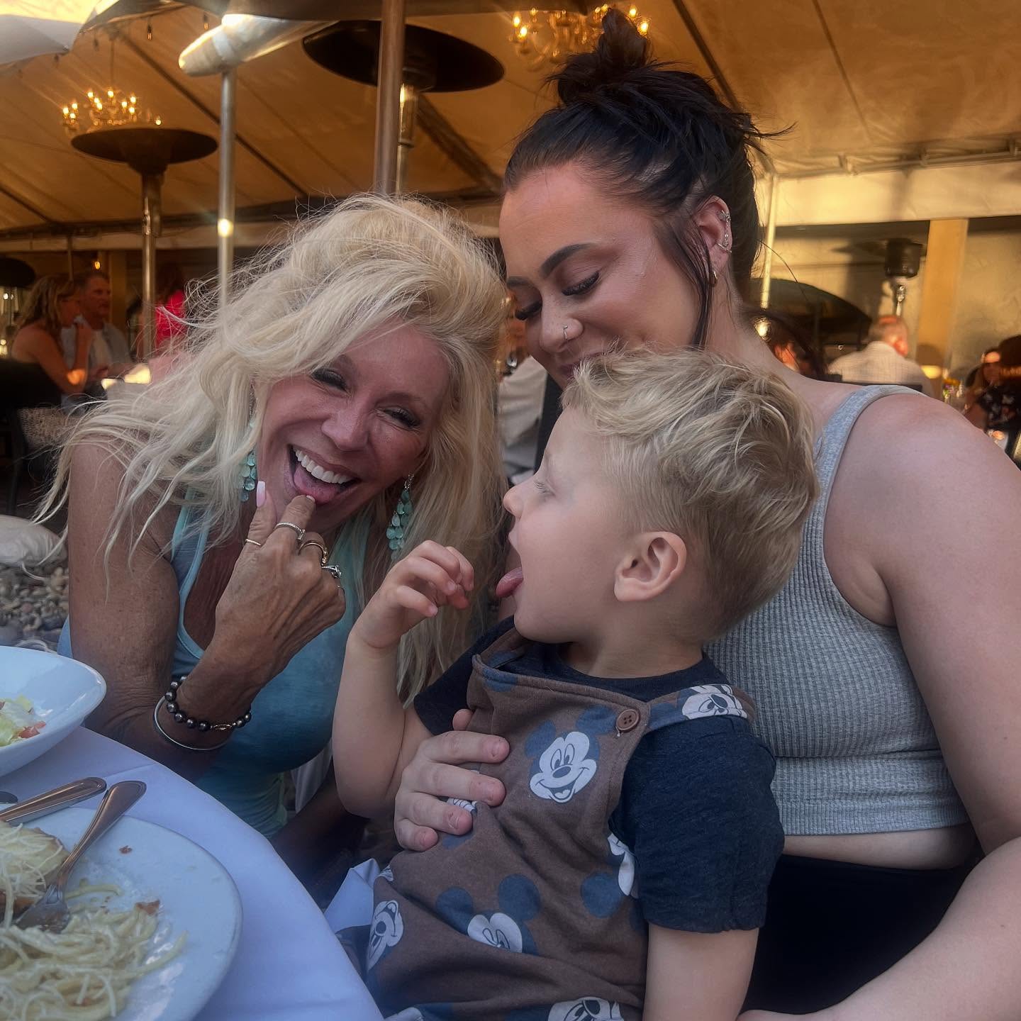 Vicki Schiller and Kelly Cordes, seen in a post dated December 2, 2025 | Source: Facebook/kelly.cordes.1