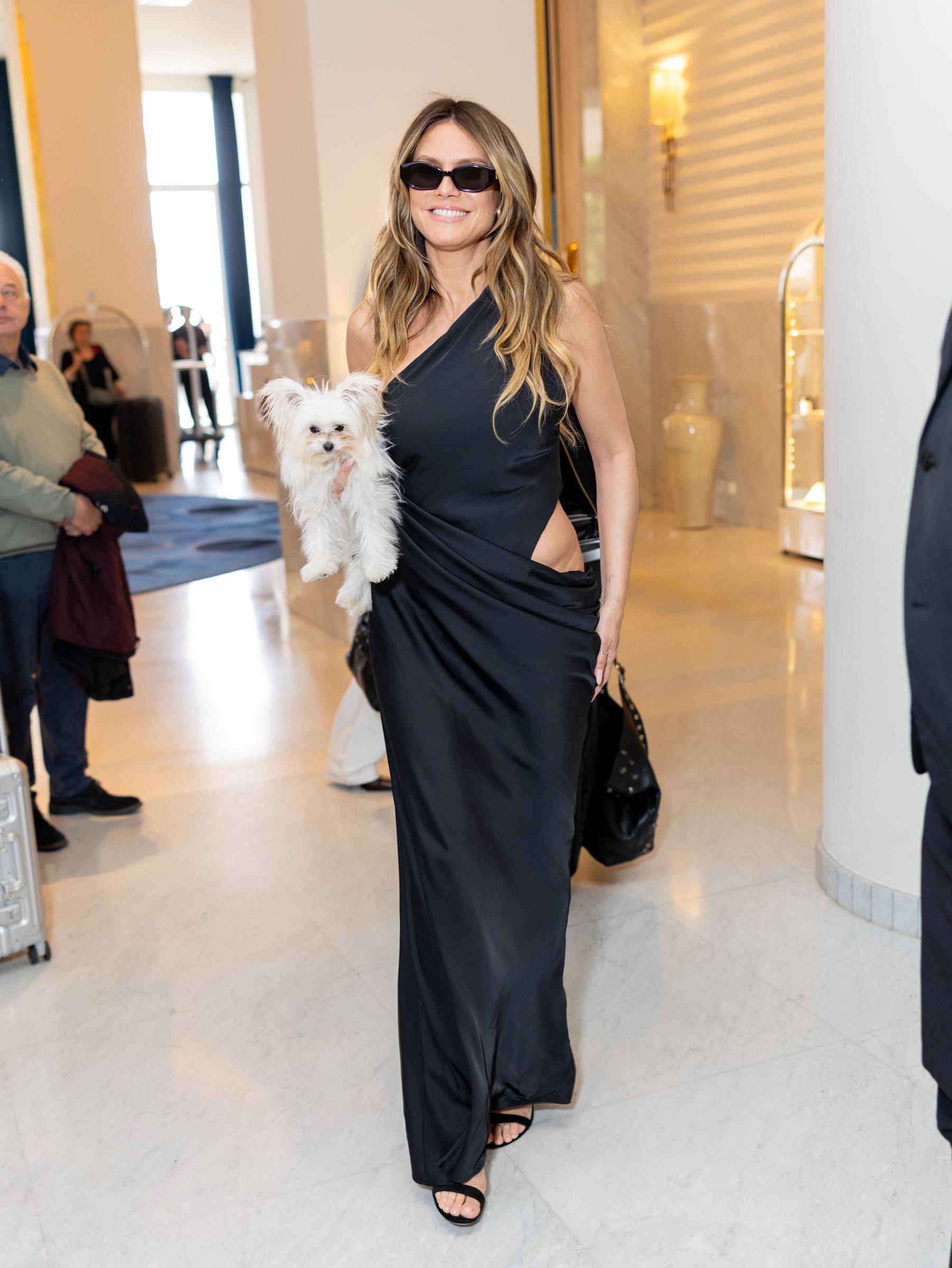 Heidi Klum is seen at the Hotel Martinez during the annual Cannes Film Festival on May 13, 2026, in Cannes, France | Source: Getty Images