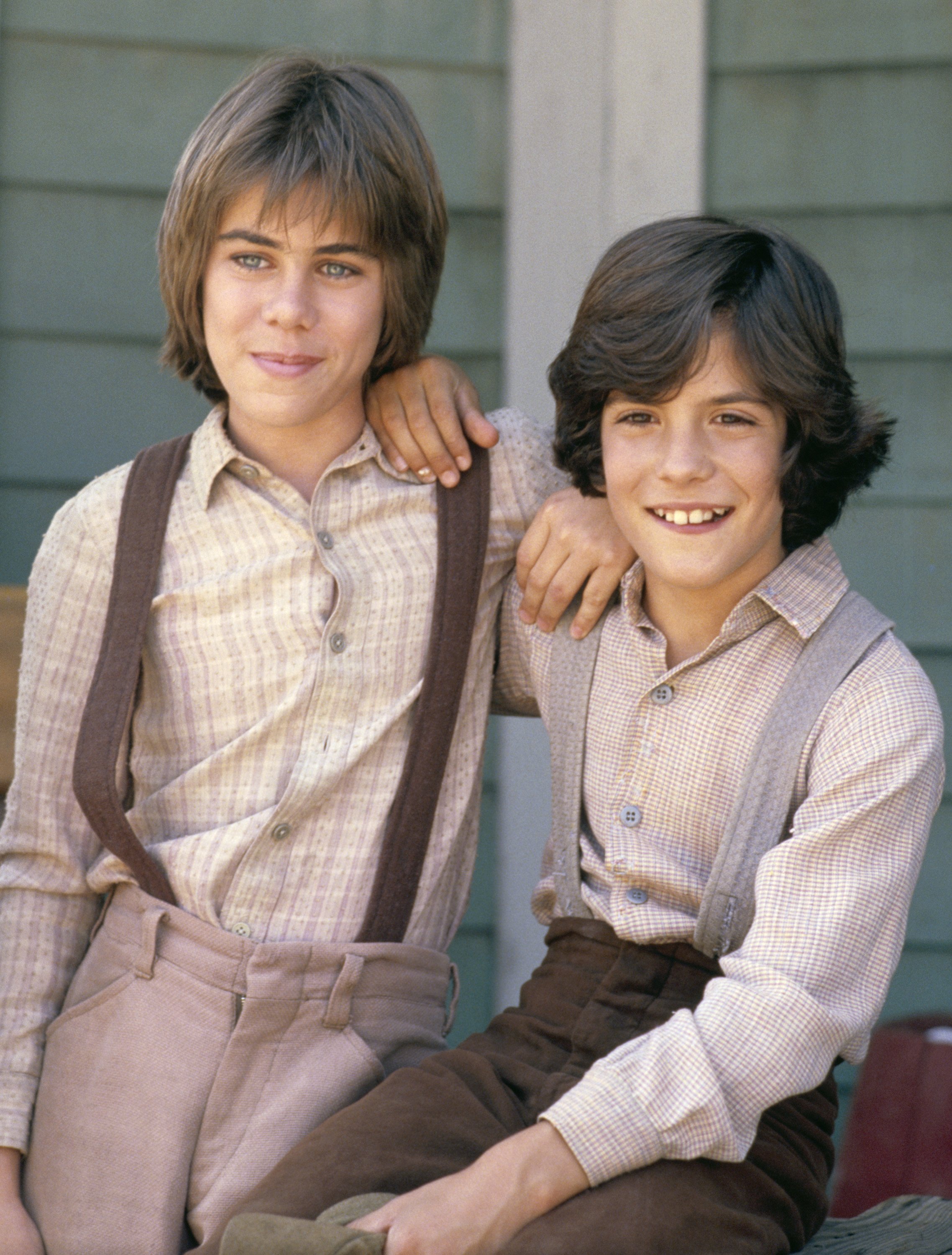 Patrick Labyorteaux as Andrew Garvey and Matthew Labyorteaux as Albert Quinn Ingalls on season 5 of "Little House on the Prairie" in an undated picture | Source: Getty Images