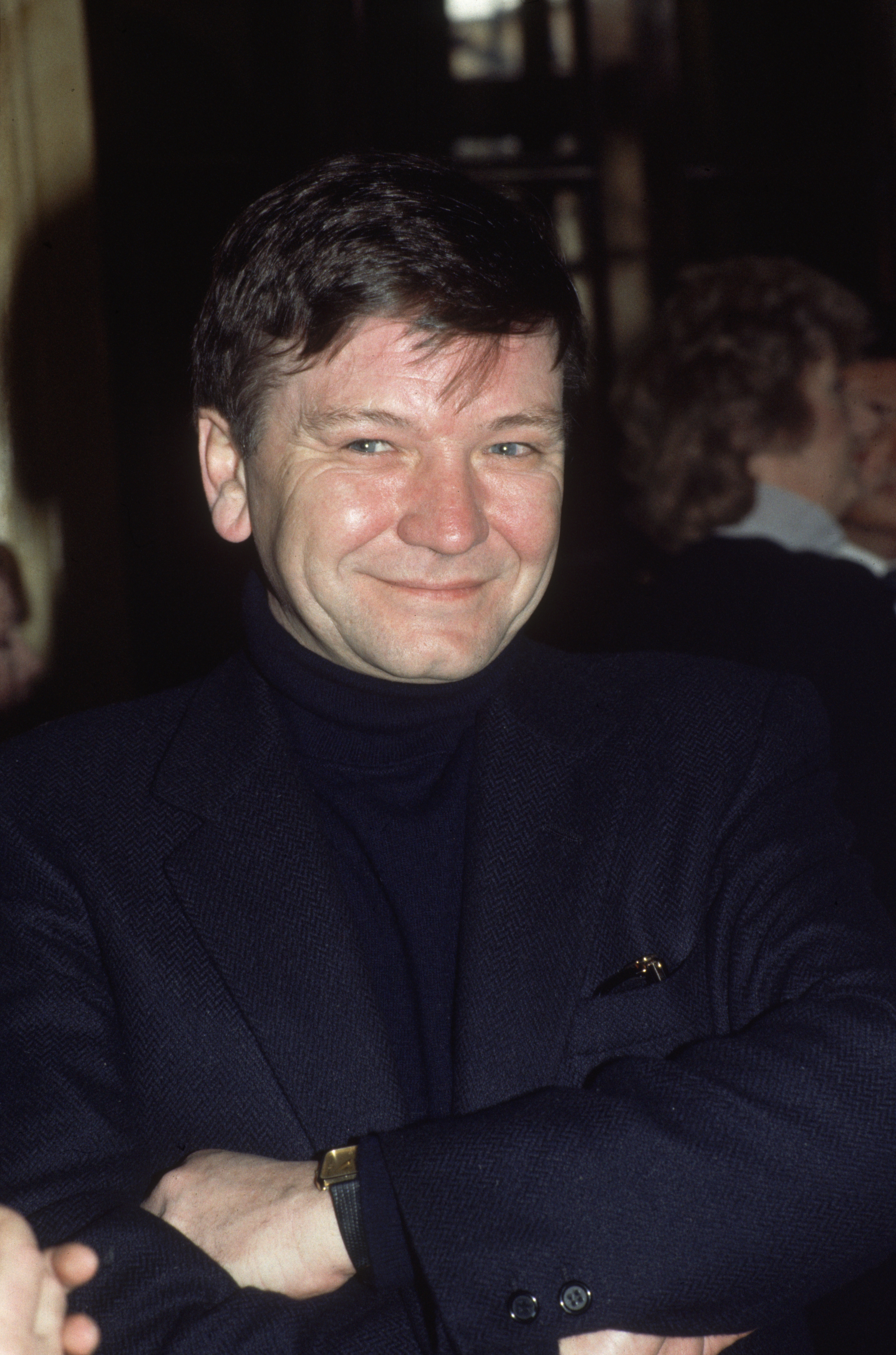 British actor Michael Williams (1935 - 2001), the husband of Dame Judi Dench, at the Theatre Royal, Drury Lane, London. Circa 1984 | Source: Getty Images