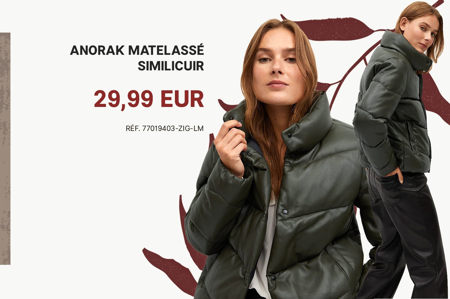 MANTEAU EN SIMILICUIR (mango.com)