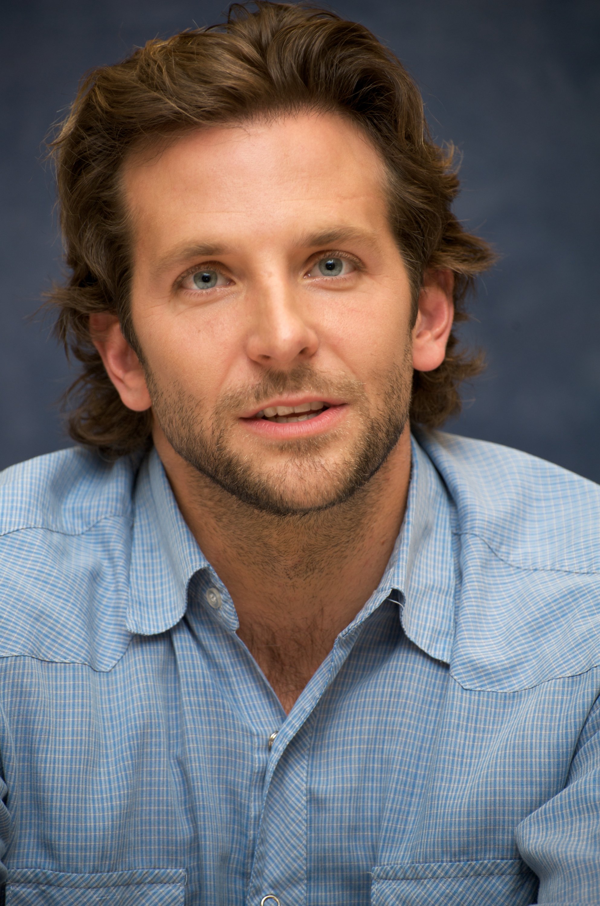 Bradley Cooper at the "Yes Man" press conference at the Beverly Hilton Hotel on December 4, 2008 in Beverly Hills, California. | Source: Getty Images