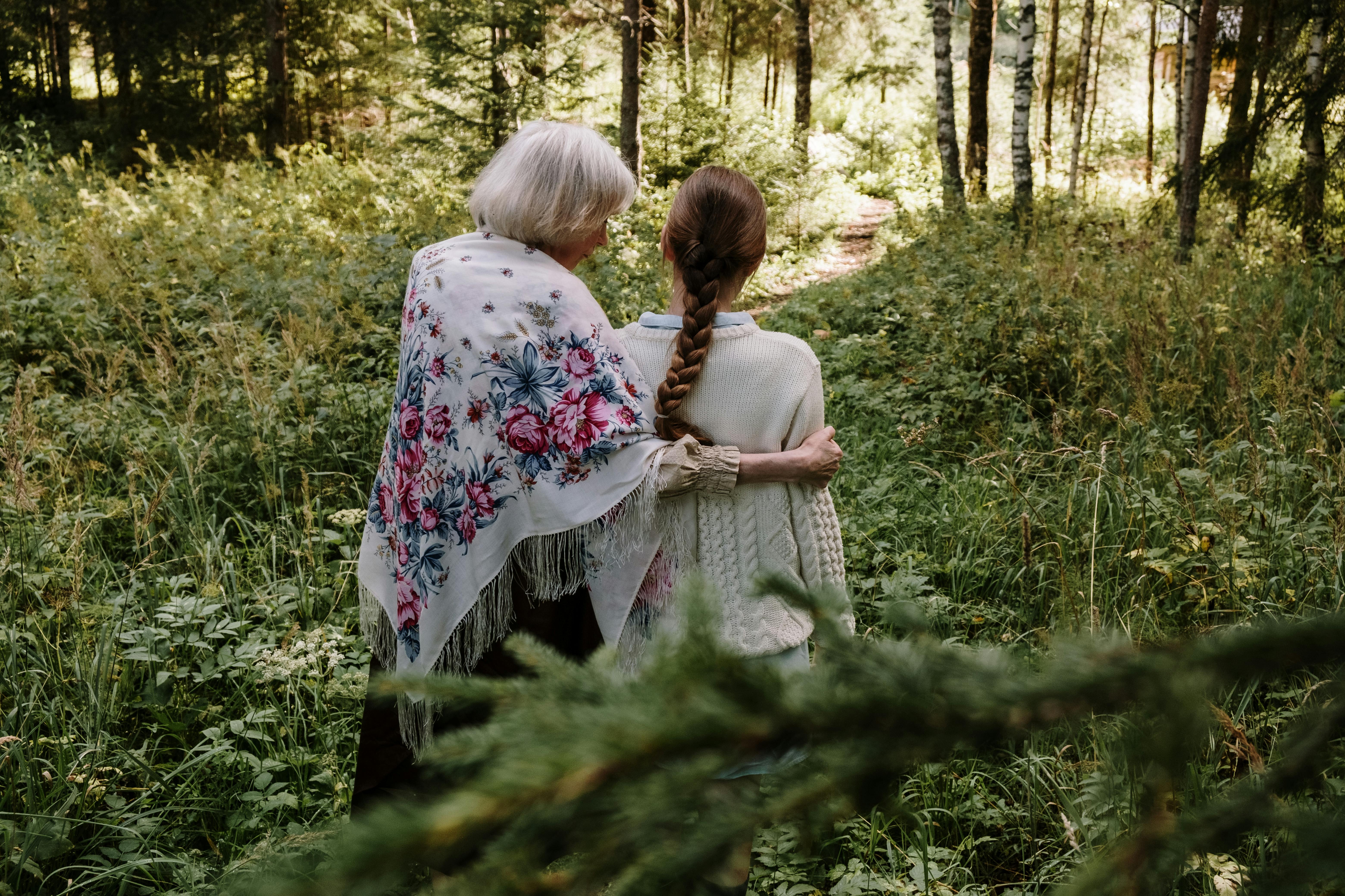 A woman and her daughter outdoors | Source: Pexels