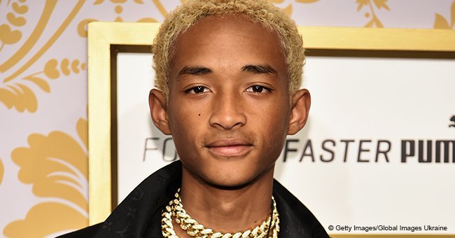 Jaden Smith goes to his girlfriend's prom wearing a tux and bell bottoms 