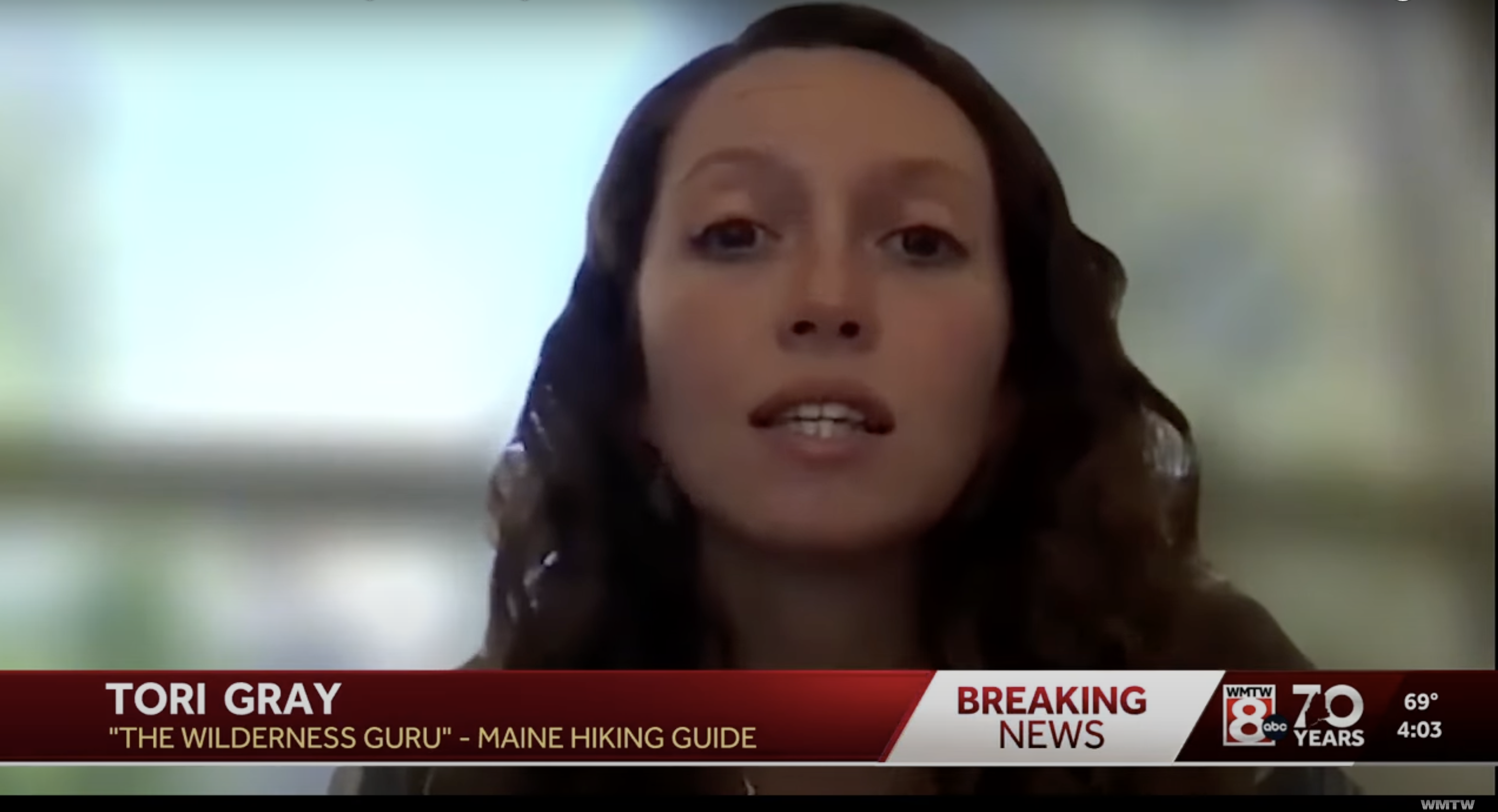 Tori Gray, a hiking guide in Maine, details how challenging it is to climb Mount Katahdin, as seen in a video dated June 4, 2025 | Source: YouTube/WMTW
