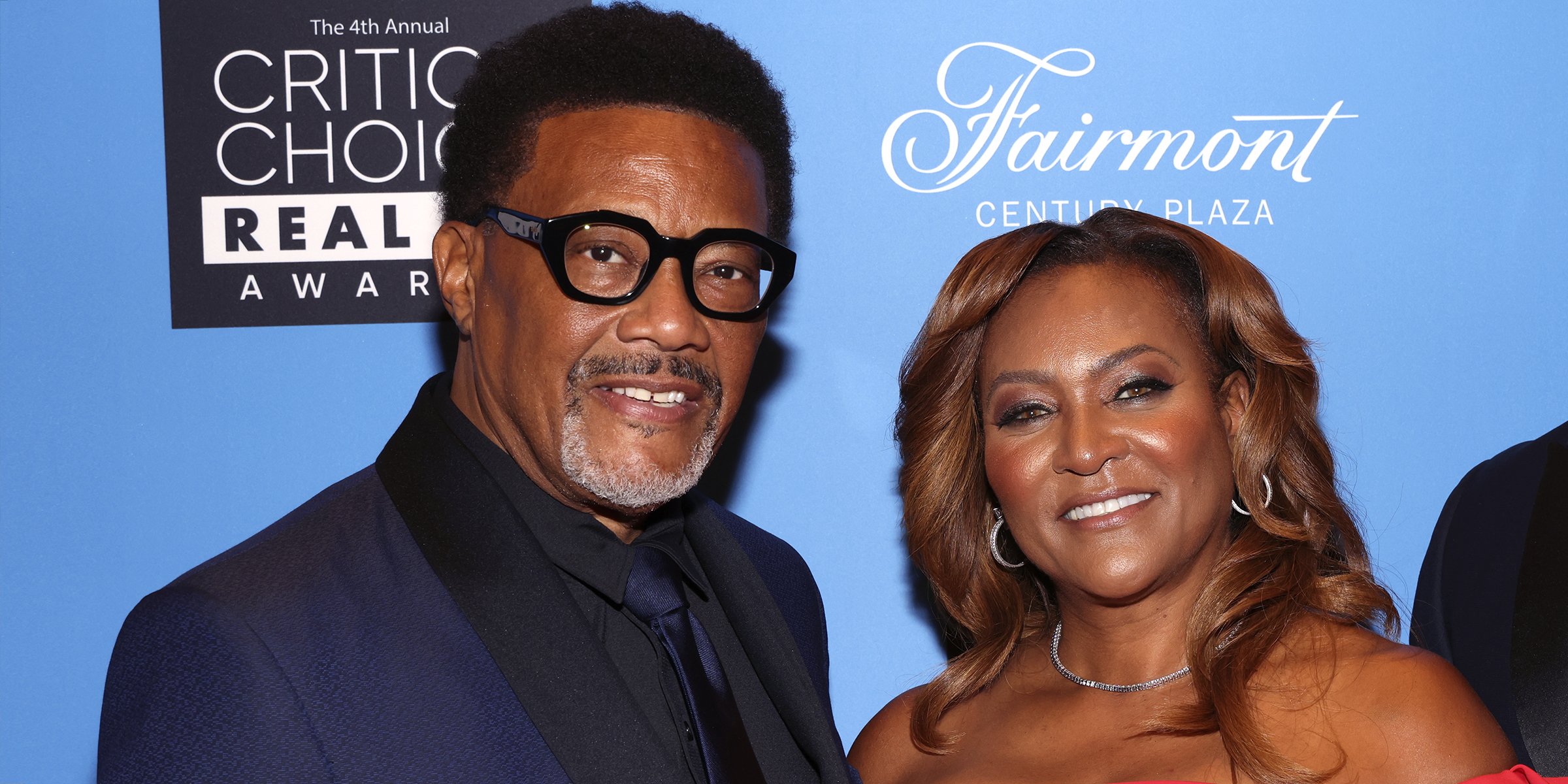 Judge Mathis and his wife Linda Reese. | Source: Getty Images