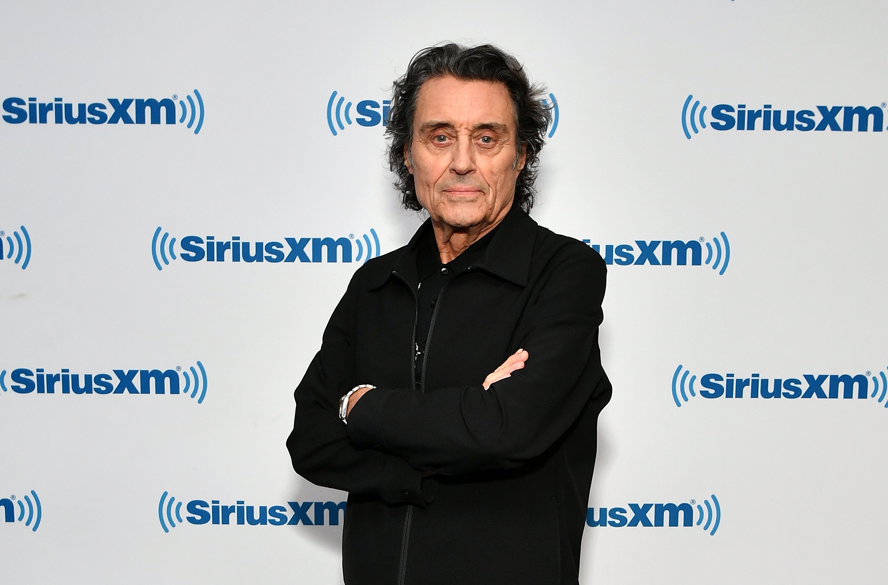 Ian McShane visits SiriusXM Studio in New York City on March 12, 2019 | Photo: Getty Images 