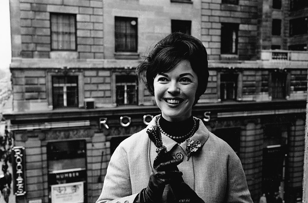 Shirley Temple Black on a visit to London | Getty Images