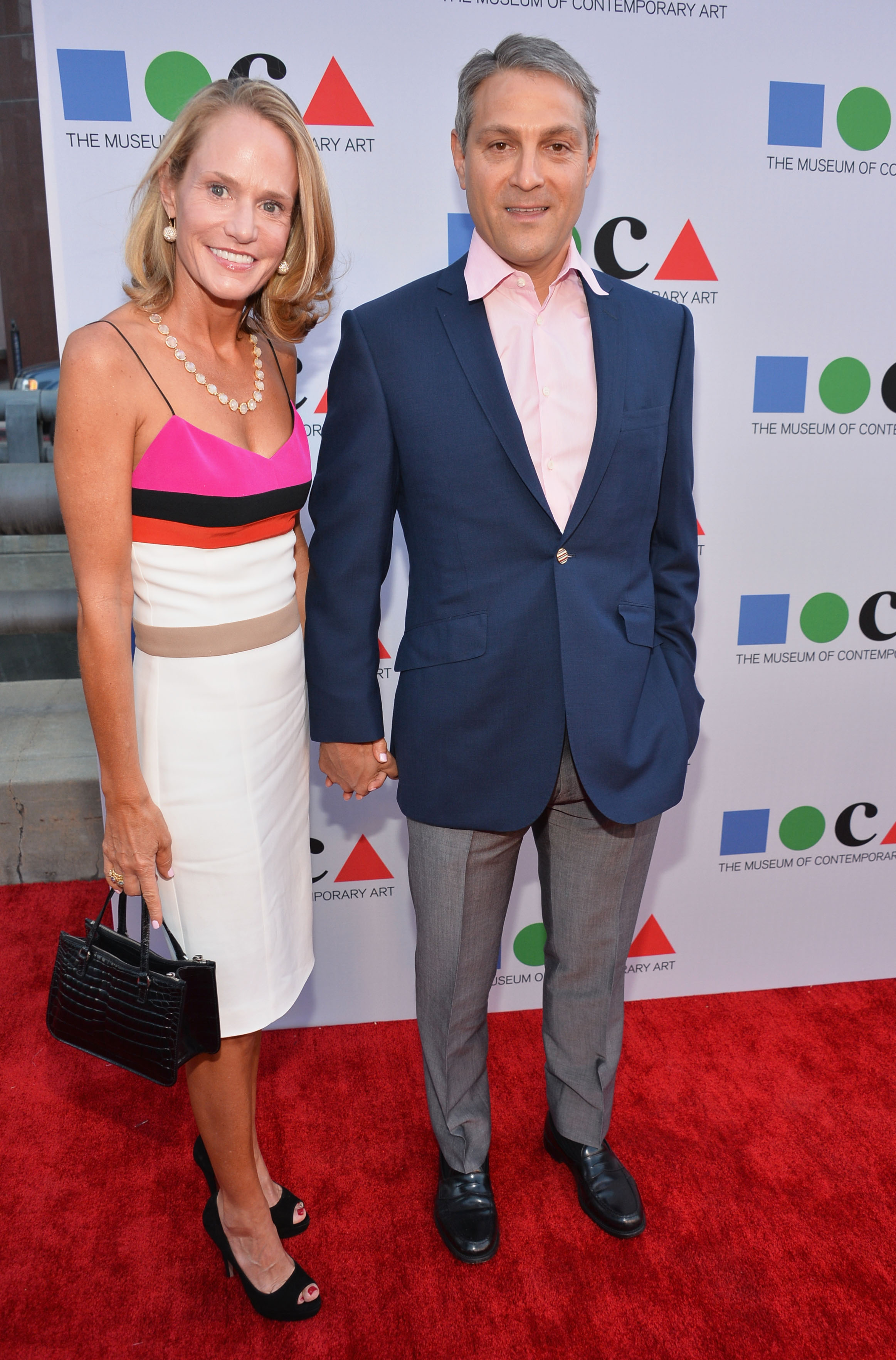 Sarah Addington and Ari Emanuel attend the Yesssss! MOCA Gala 2013, Celebrating the Opening of the Exhibition Urs Fischer, at MOCA Grand Avenue and The Geffen Contemporary on April 20, 2013, in Los Angeles, California. | Source: Getty Images