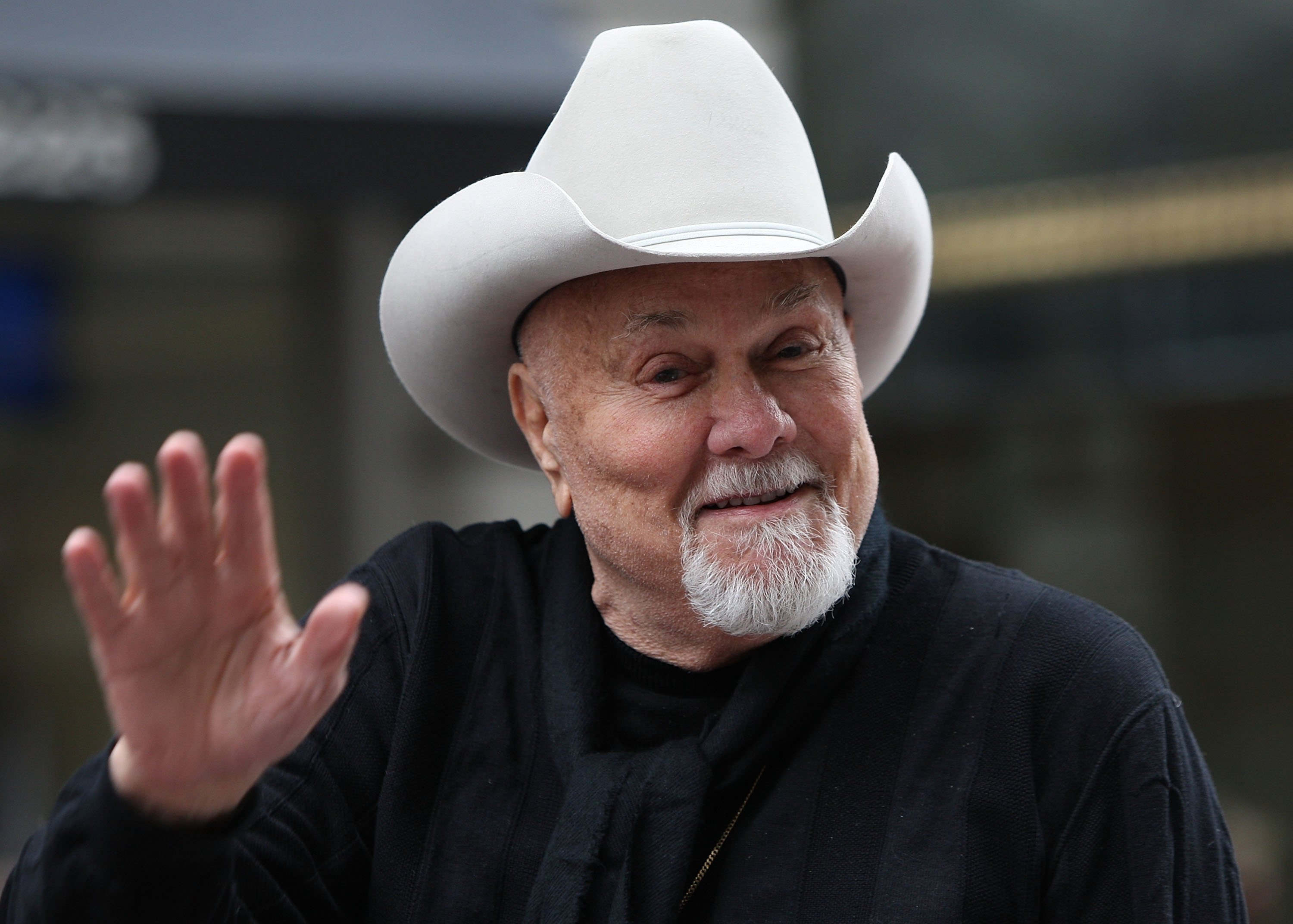 Tony Curtis during the annual Veterans Day parade on November 11, 2009, in New York City. | Photo: Getty Images