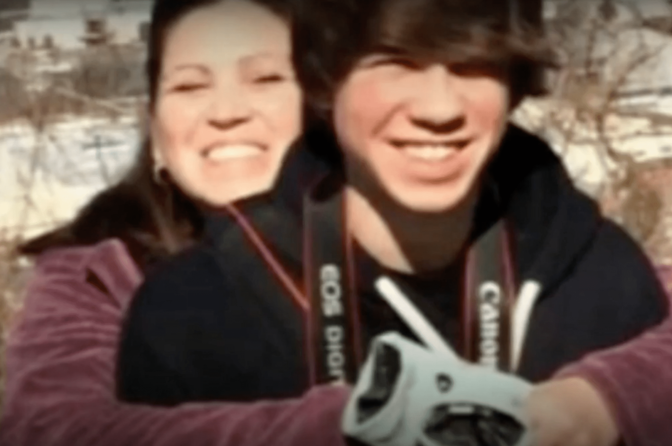 A photo of a mother and her late son who saved many lives as an organ donor | Photo: Youtube/WSB-TV