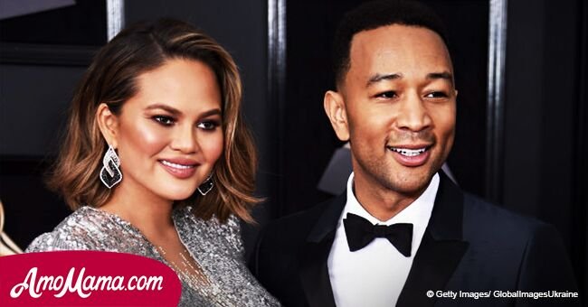 Pregnant Chrissy Teigen, 32, reveals how much weight she has gained due to pregnancy