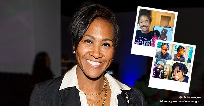 See Terri J Vaughn's 2 Sons with Cute Haircuts & Adorable Daughter ...