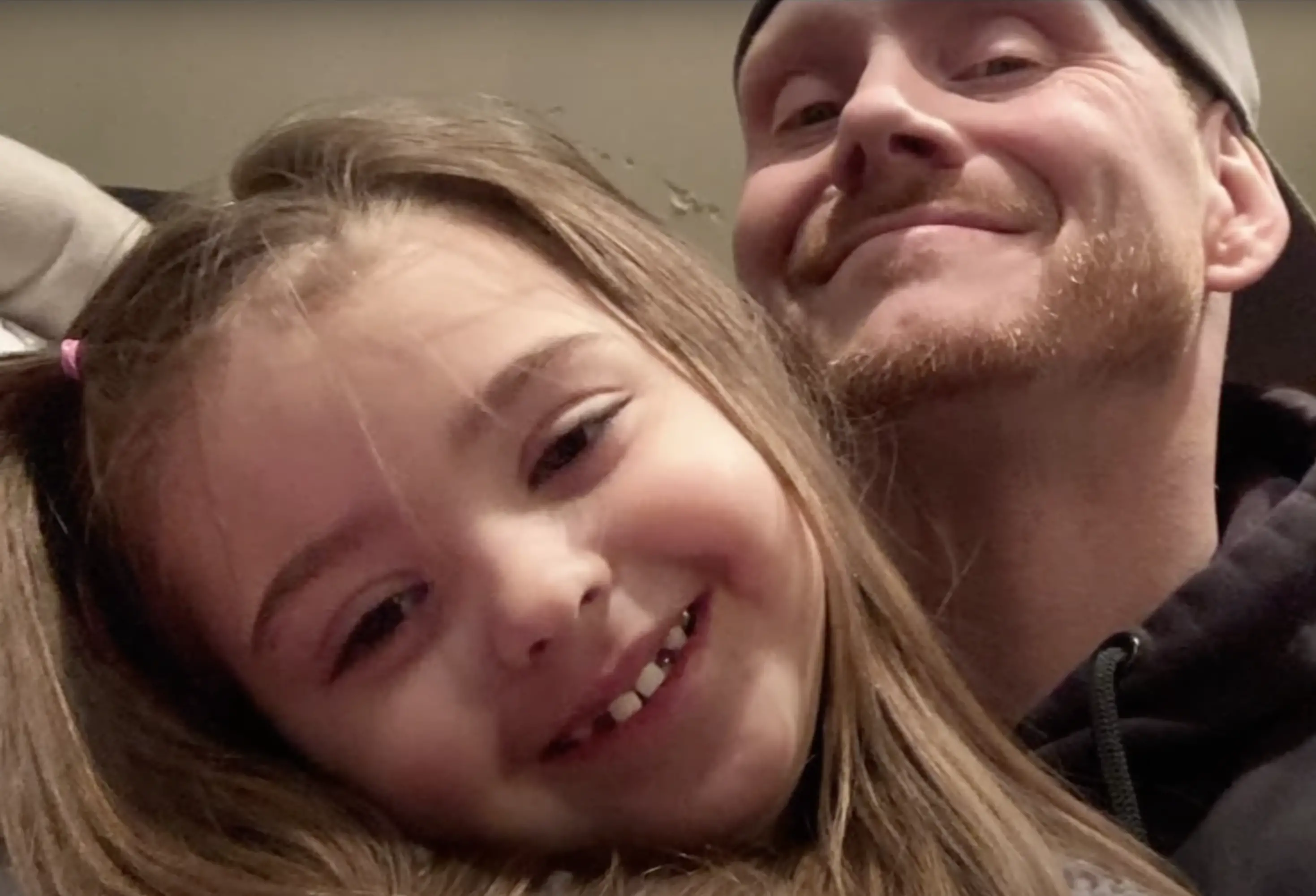 Christopher Peterson with his daughter, Morgan Rae Peterson, dated January 23, 2024 | Source: YouTube/Kare11