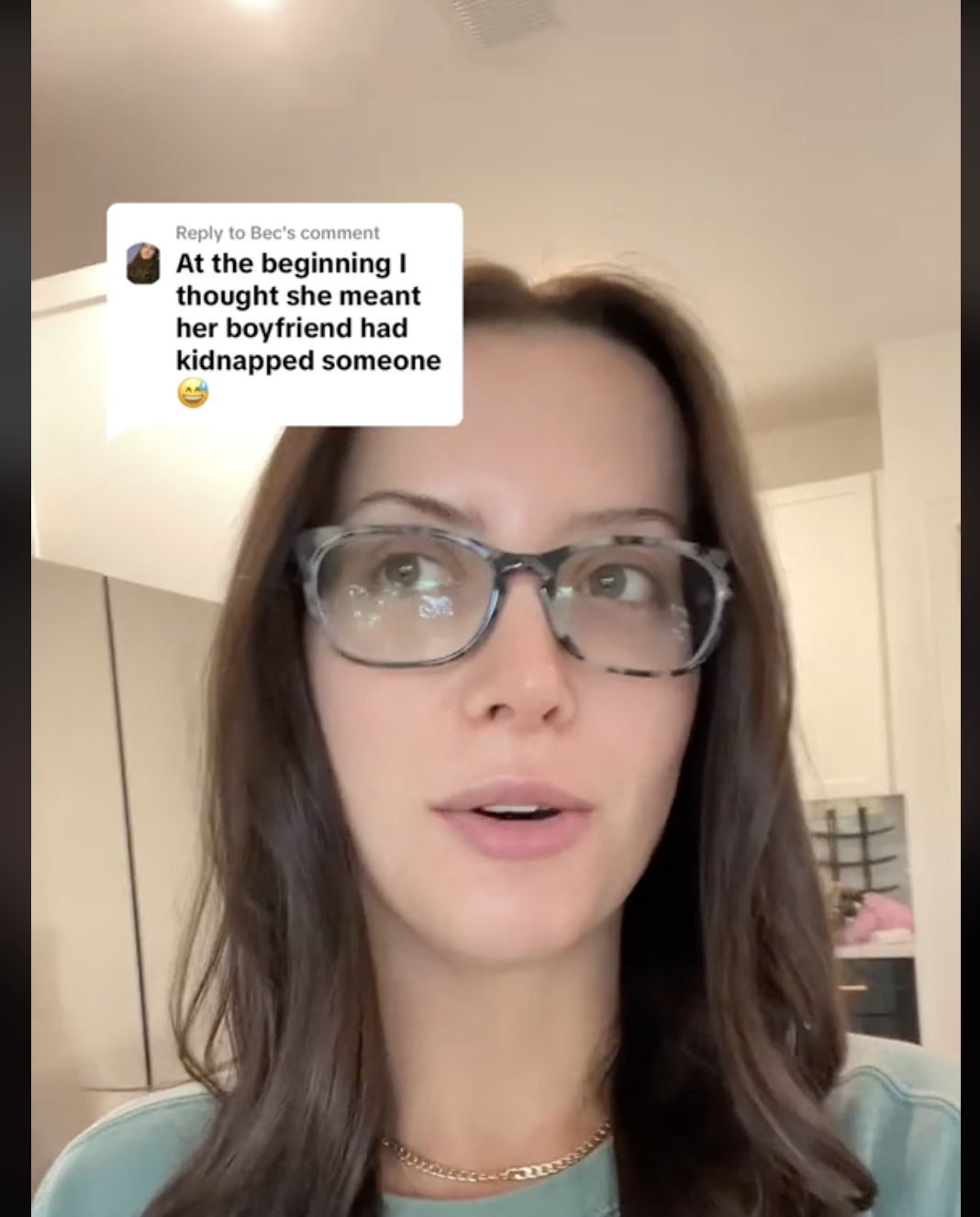 Nicole Christine sharing her shocking story, as seen in a video dated October 24, 2023 | Source: TikTok/itsnicolechristine
