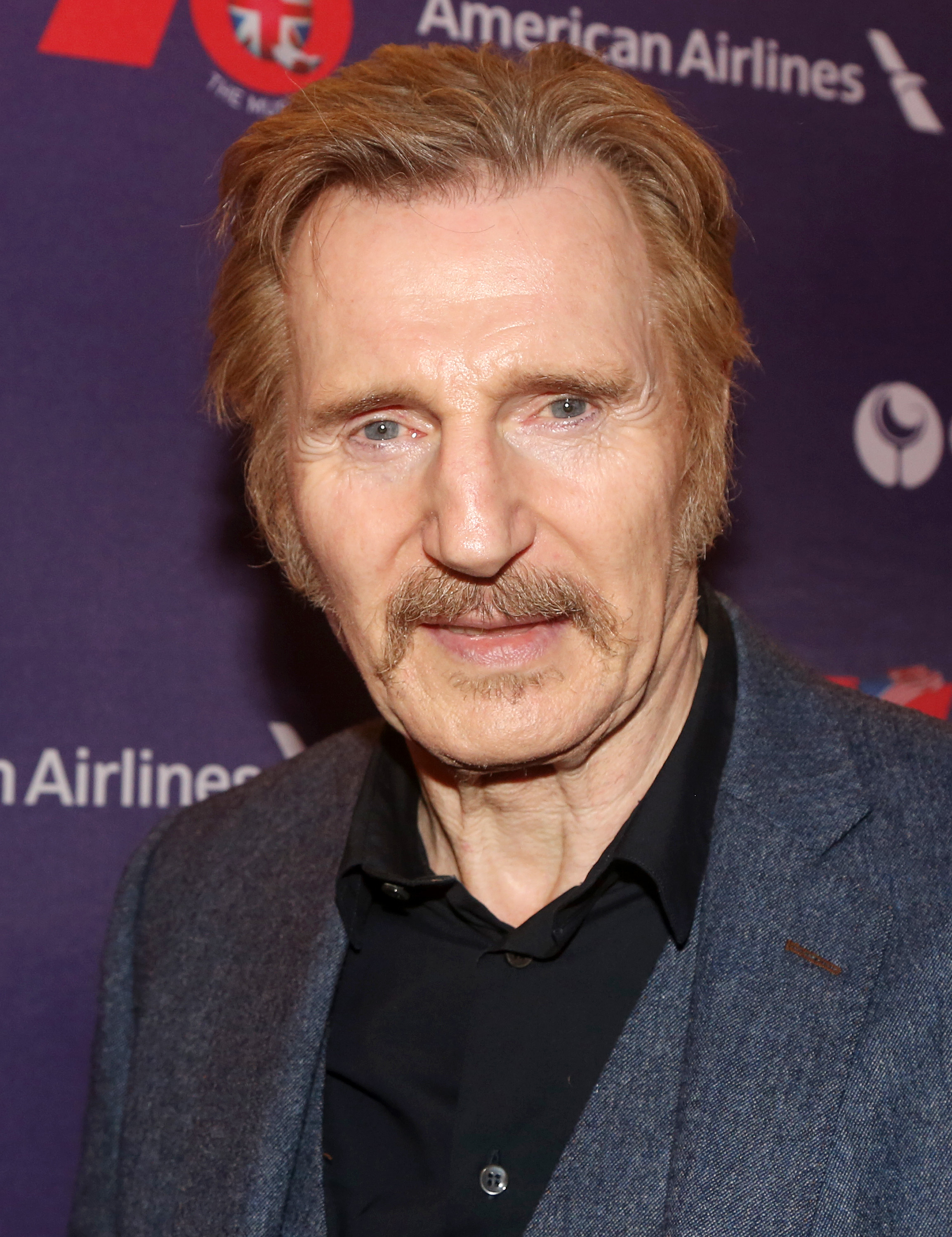 Liam Neeson at the American Airlines Theatre on October 6, 2022 in New York City | Source: Getty Images