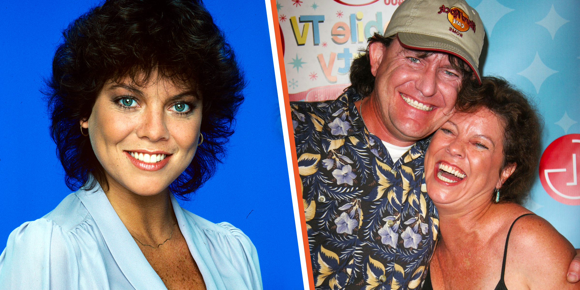 Erin Moran, 1982 | Steve Fleischmann and Erin Moran, 2007 | Source: Getty Images