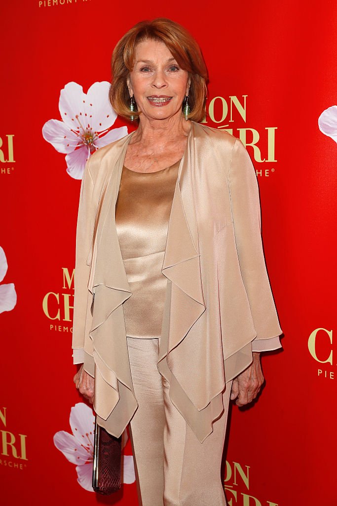 Senta Berger nimmt am 2. Dezember 2016 am Mon Cheri Barbara Tag in Postpalast in München teil. (Foto von Franziska Krug) I Quelle: Getty Images für Mon Cheri