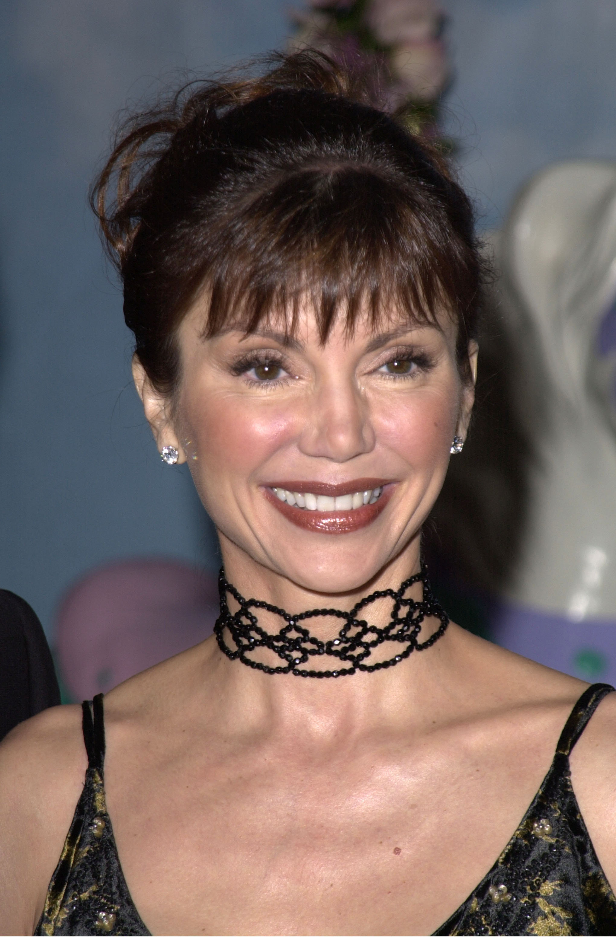 Victoria Principal at the Carousel of Hope Ball for the Barbara Davis Center for Diabetes on October 28, 2000 | Source: Getty Images