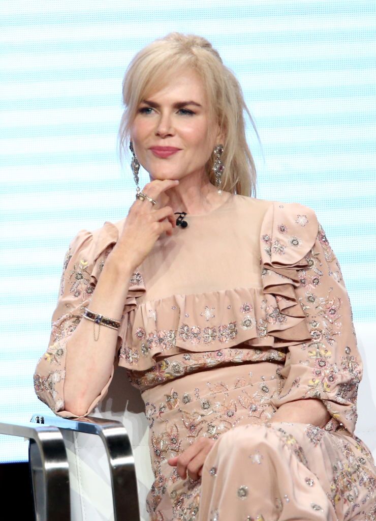 Nicole Kidman of 'Top of the Lake: China Girl'' speaks onstage during the Sundance TV portion of the 2017 Summer Television Critics Association Press Tour | Getty Images