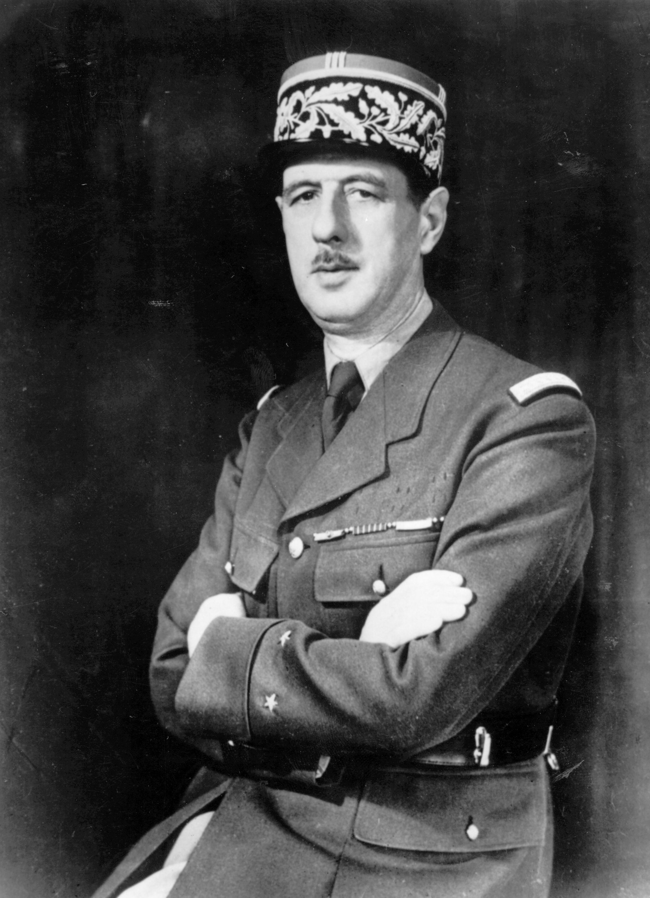 Le Général Charles de Gaulle. l Source : Getty Images