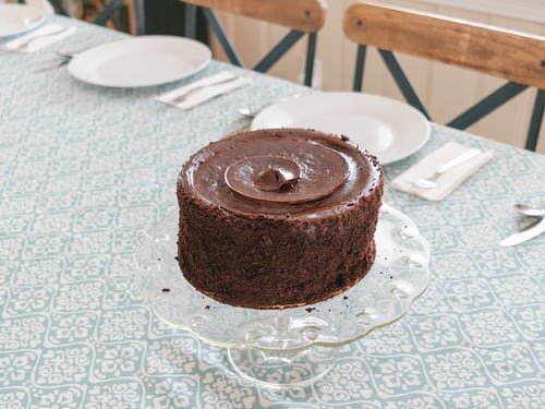 Un gâteau au chocolat. | Photo : Unsplash