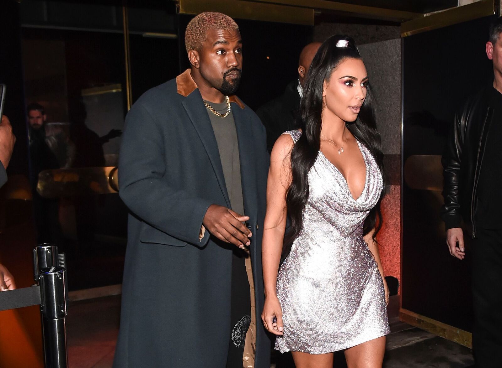 Celebrity News Kanye West Kim Kardashian banner.