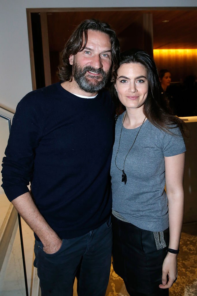 Frederic Beigbeder and his wife Lara Micheli participate in 'Guy Bourdin - Portraits' - Exhibition Vernissage & Cocktail in Studio des Acacias on 31 March 2016 in Paris, France.  |  Photo: Getty Images