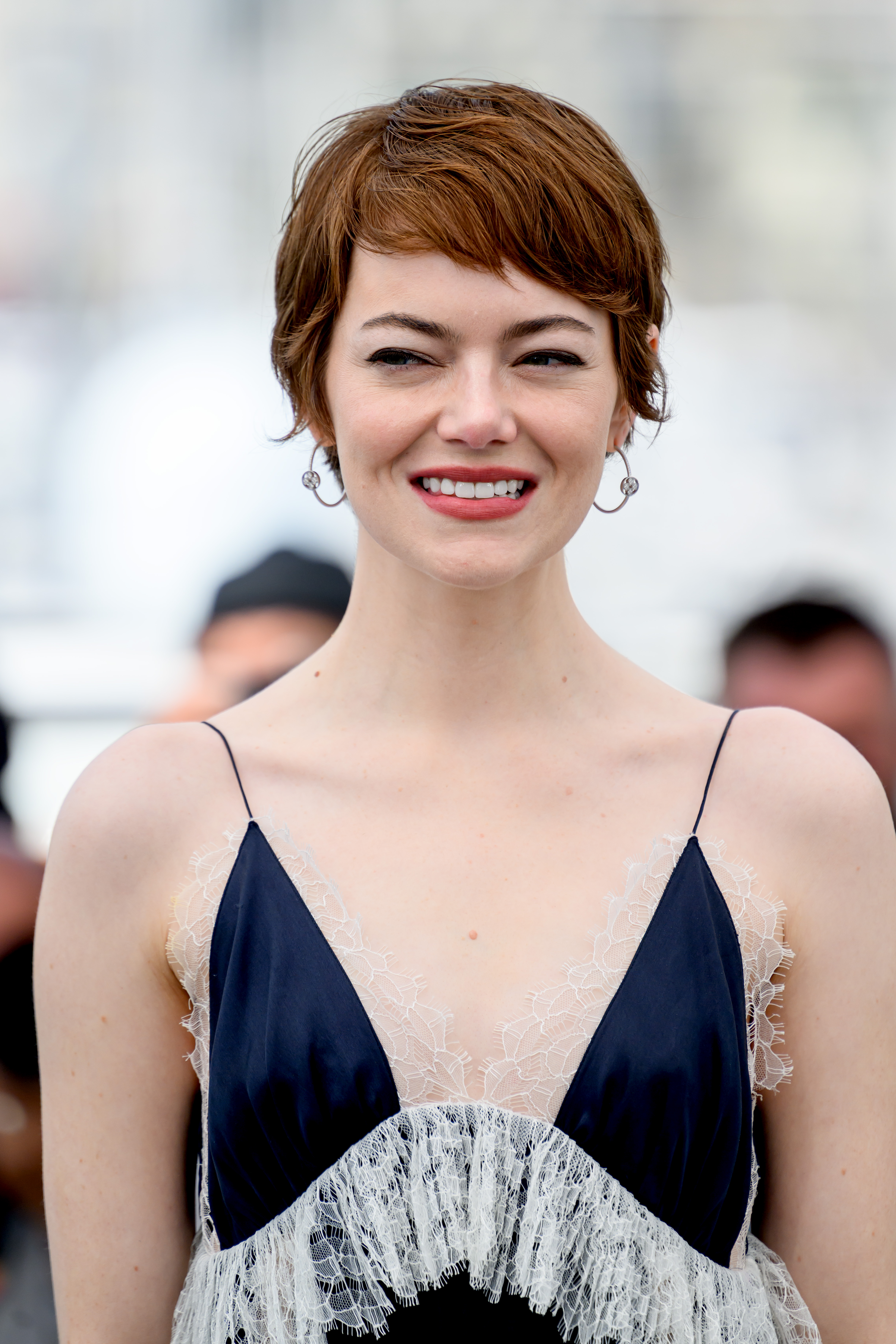Emma Stone during the "Eddington" photocall at the 78th annual Cannes Film Festival on May 17, 2025, in France. | Source: Getty Images