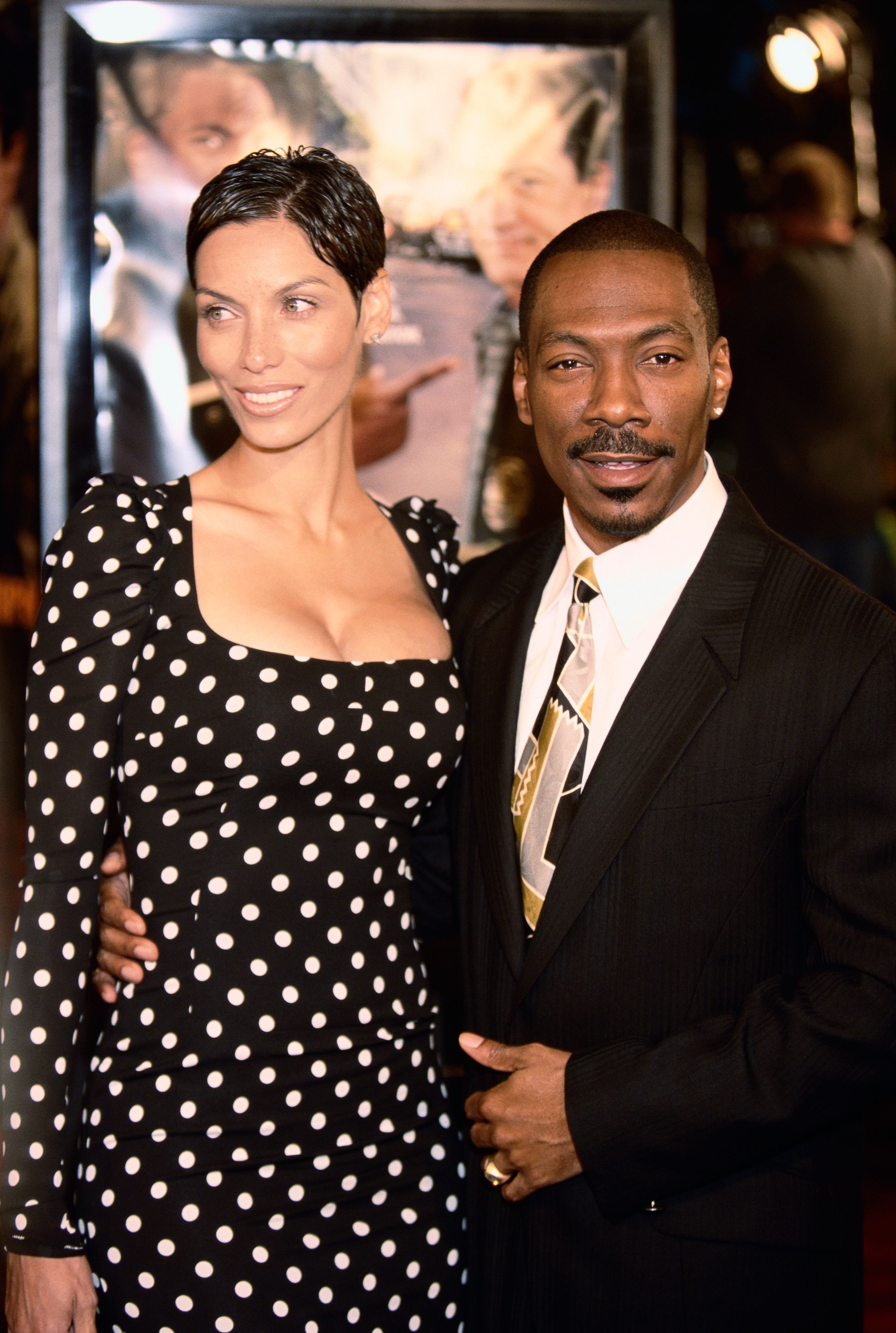 Eddie and Nicole Murphy attend the Showtime Premiere at Grauman's Chinese Theatre in Hollywood, California. | Source: Getty Images