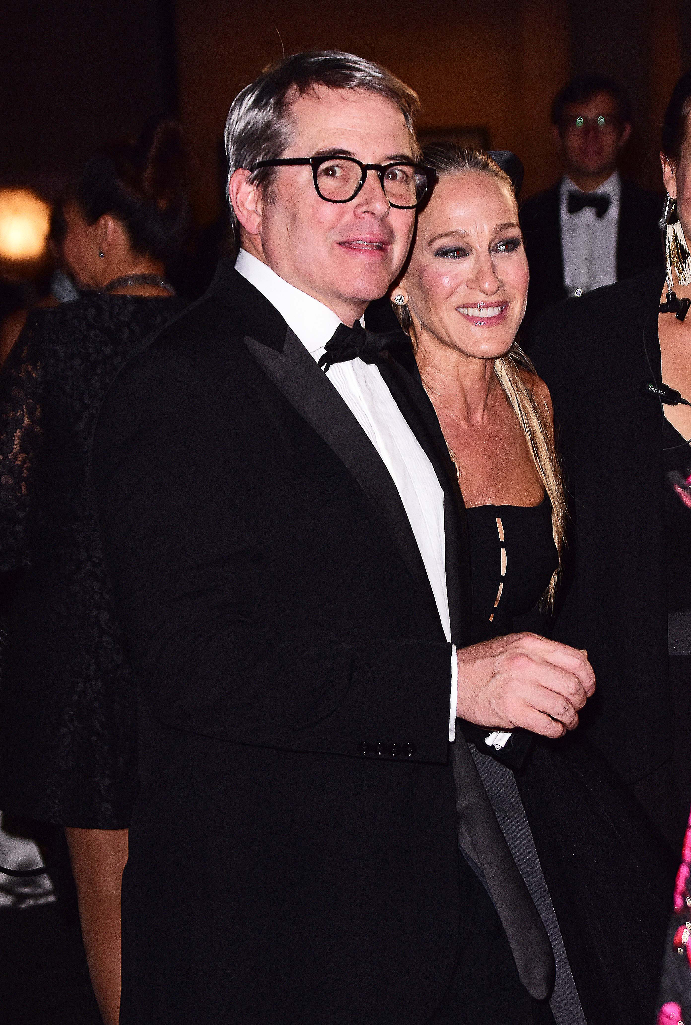 Matthew Broderick and Sarah Jessica Parker are seen on October 5, 2023, in New York City. | Source: Getty Images