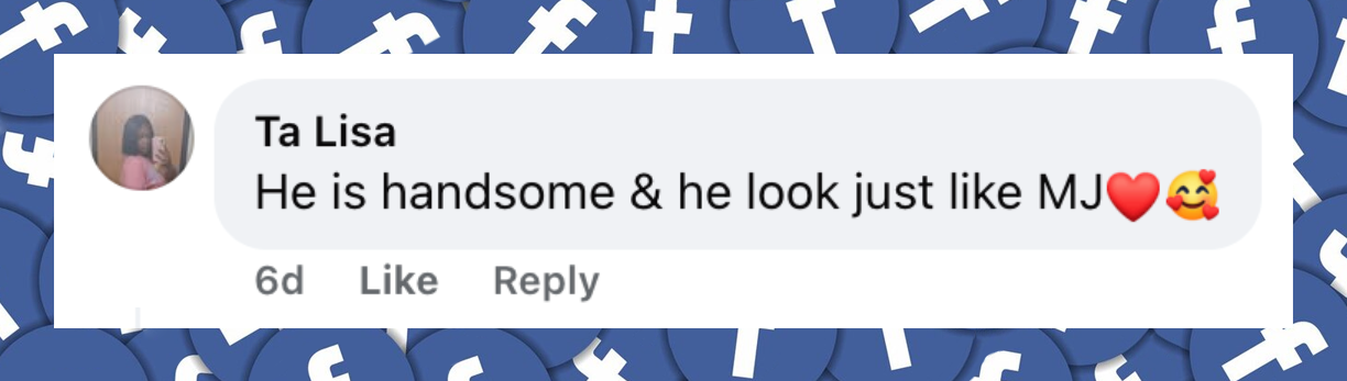 A netizen's comment about Bigi Jackson's outing on a post dated January 15, 2026 | Source: Facebook/HipHop Wave