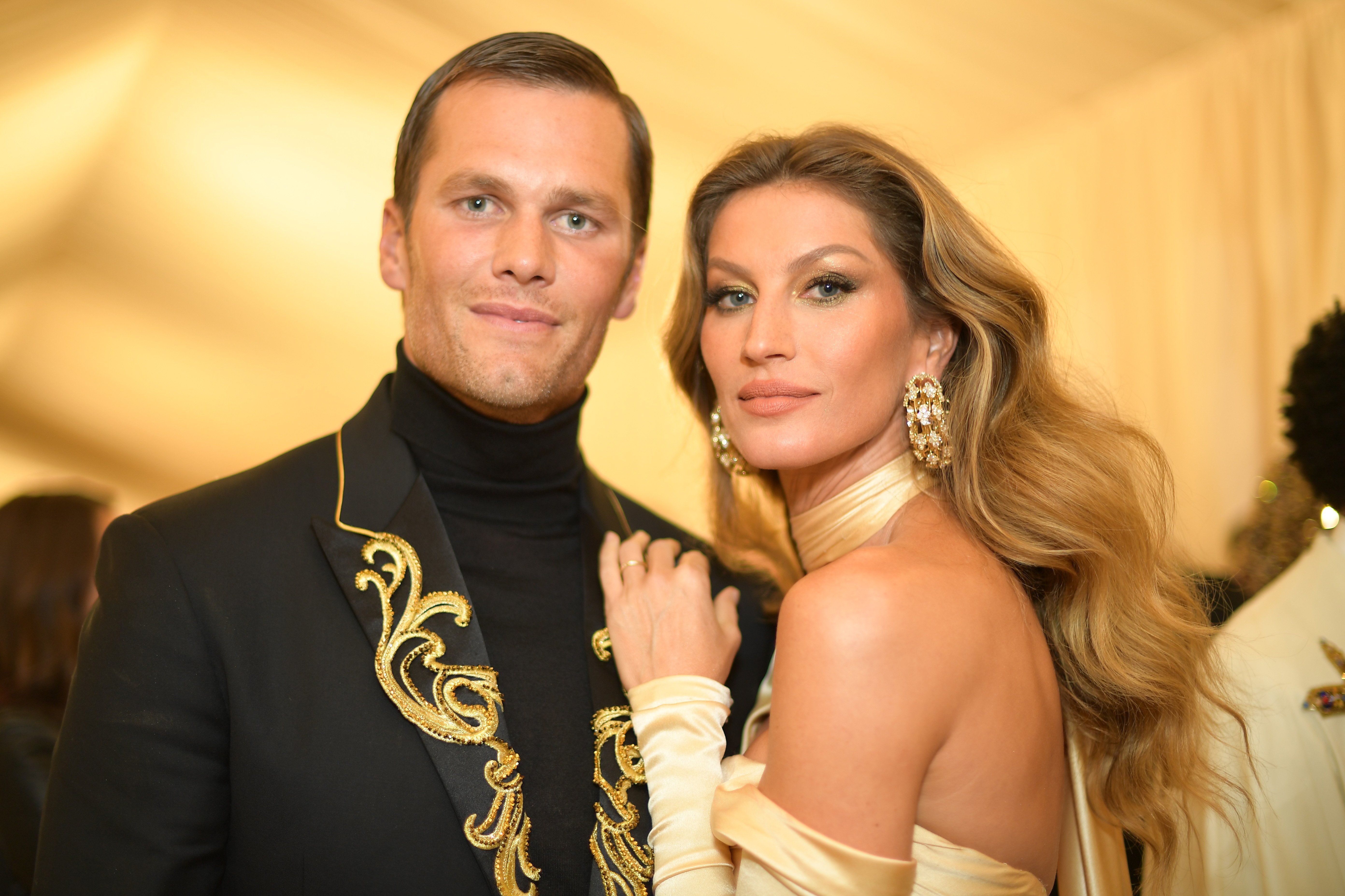 Tom Brady and Gisele Bundchen attend the Heavenly Bodies: Fashion & The Catholic Imagination Costume Institute Gala at The Metropolitan Museum of Art on May 7, 2018 in New York City | Photo: Getty Images