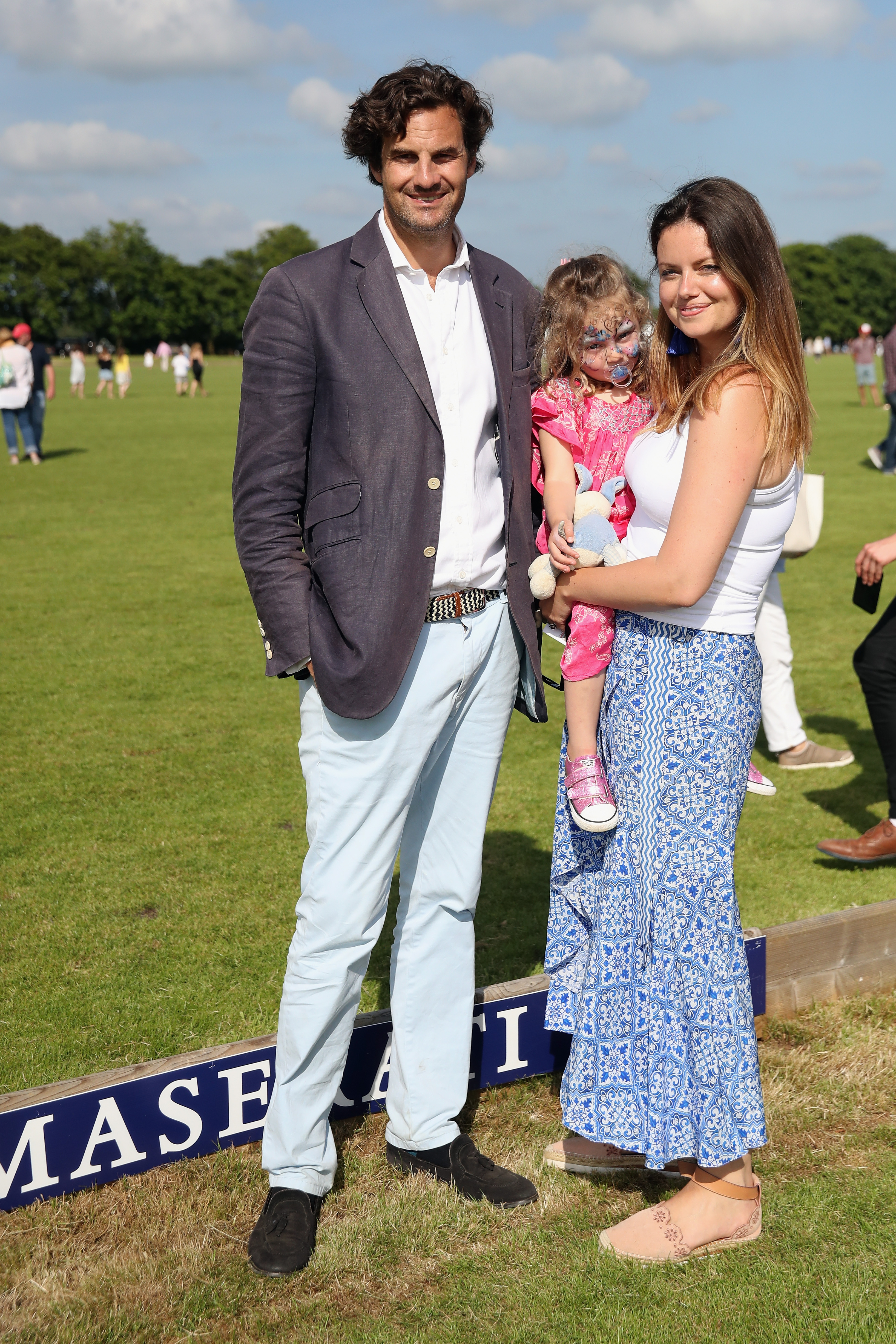 Rupert Finch and Lady Natasha attend the Maserati Royal Charity Polo Trophy on June 10, 2018 in Tetbury, England | Source: Getty Images