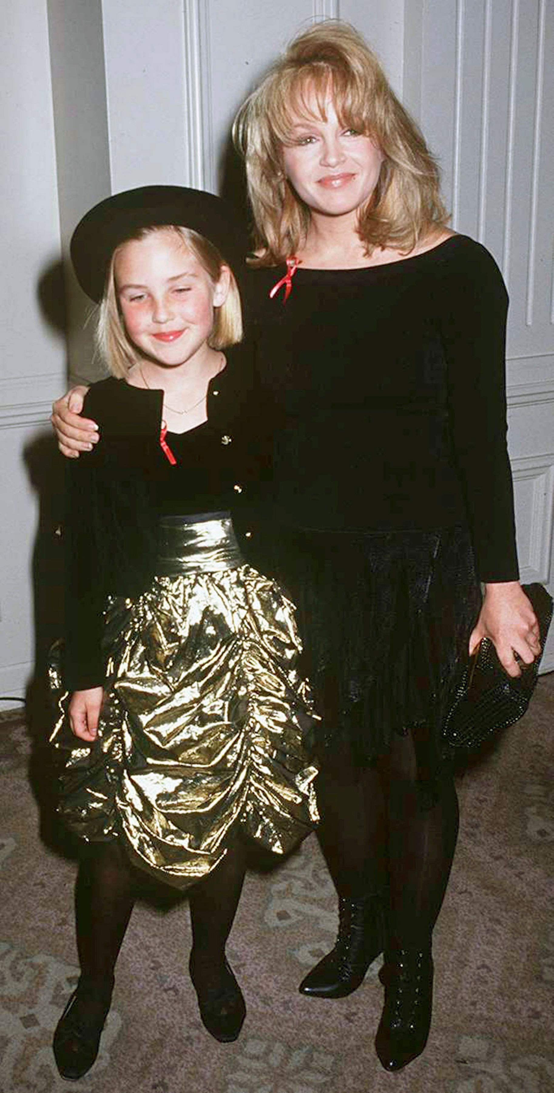 Charlene Tilton and daughter Cherish Lee at the 22nd Annual Nosotros Golden Eagle Awards in Beverly Hills, California, on June 5, 1992. | Source: Kypros/Getty Images