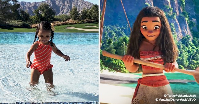 Rob Kardashian melts hearts with picture of daughter Dream looking like Disney's 'Moana'