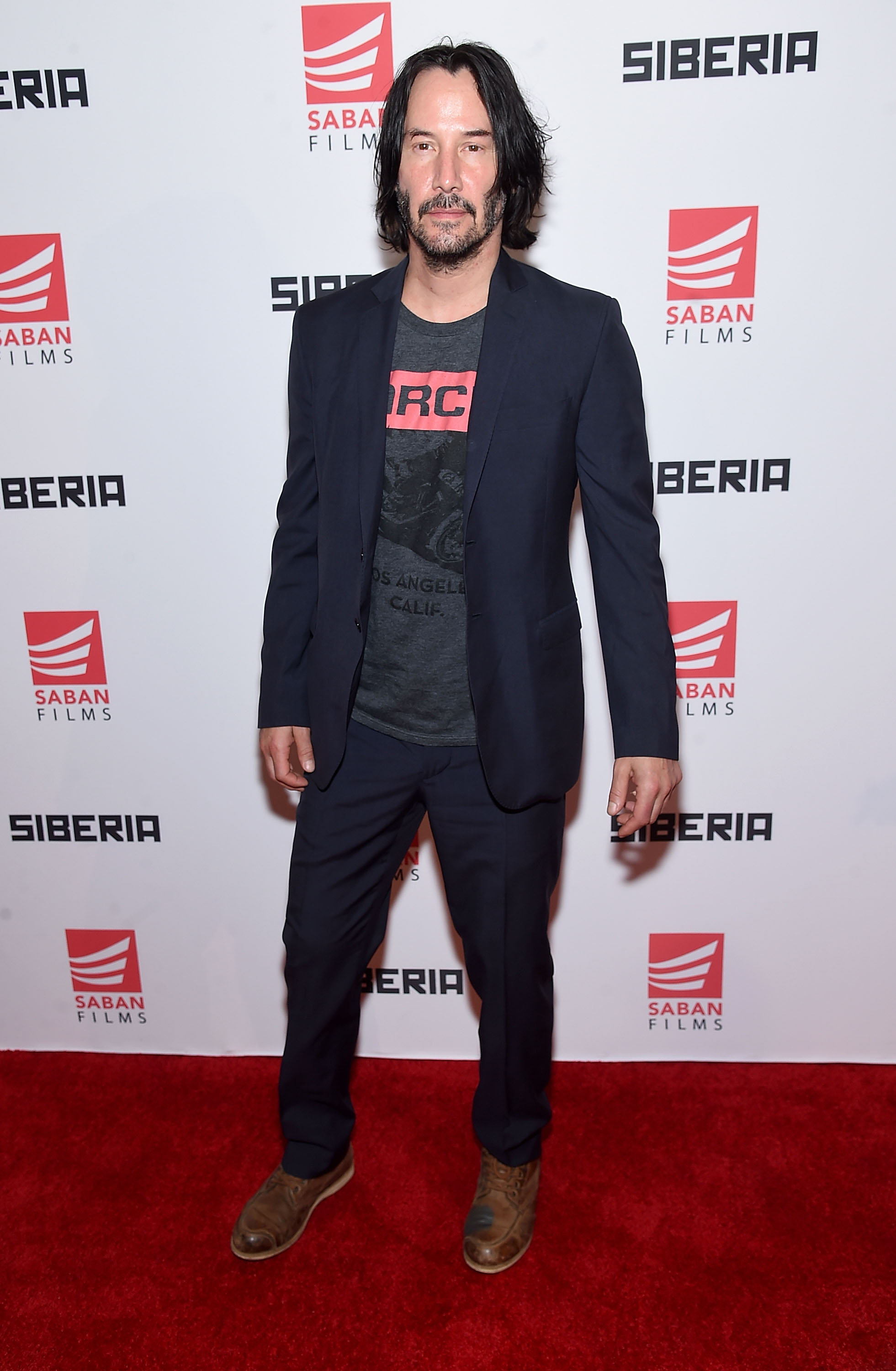 Keanu Reeves at the"Siberia" premiere in New York City, on July 11, 2018. | Source: Getty Images