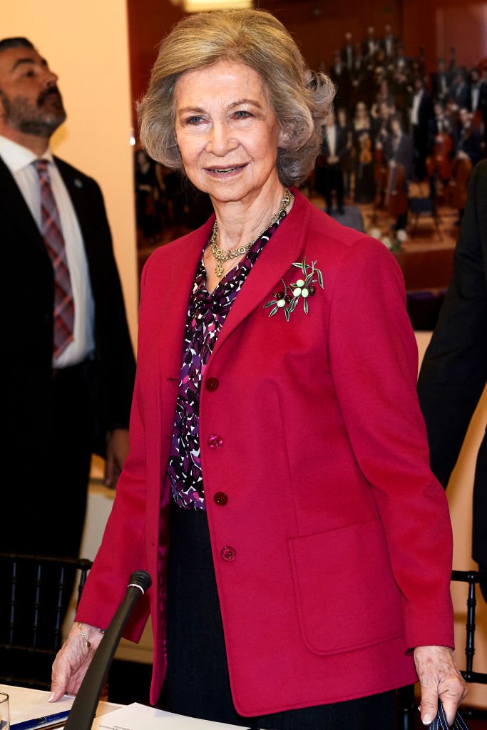 La Reina Sofía en reunión con la Junta de la Escuela de Música 'Reina Sofía' el 26 de marzo de 2019 en Madrid, España. | Foto: Getty Images