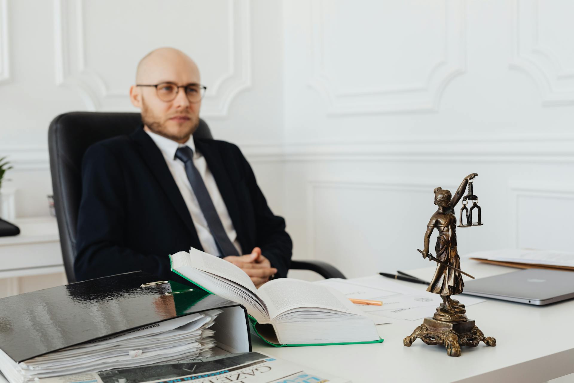 A lawyer in his office | Source: Pexels