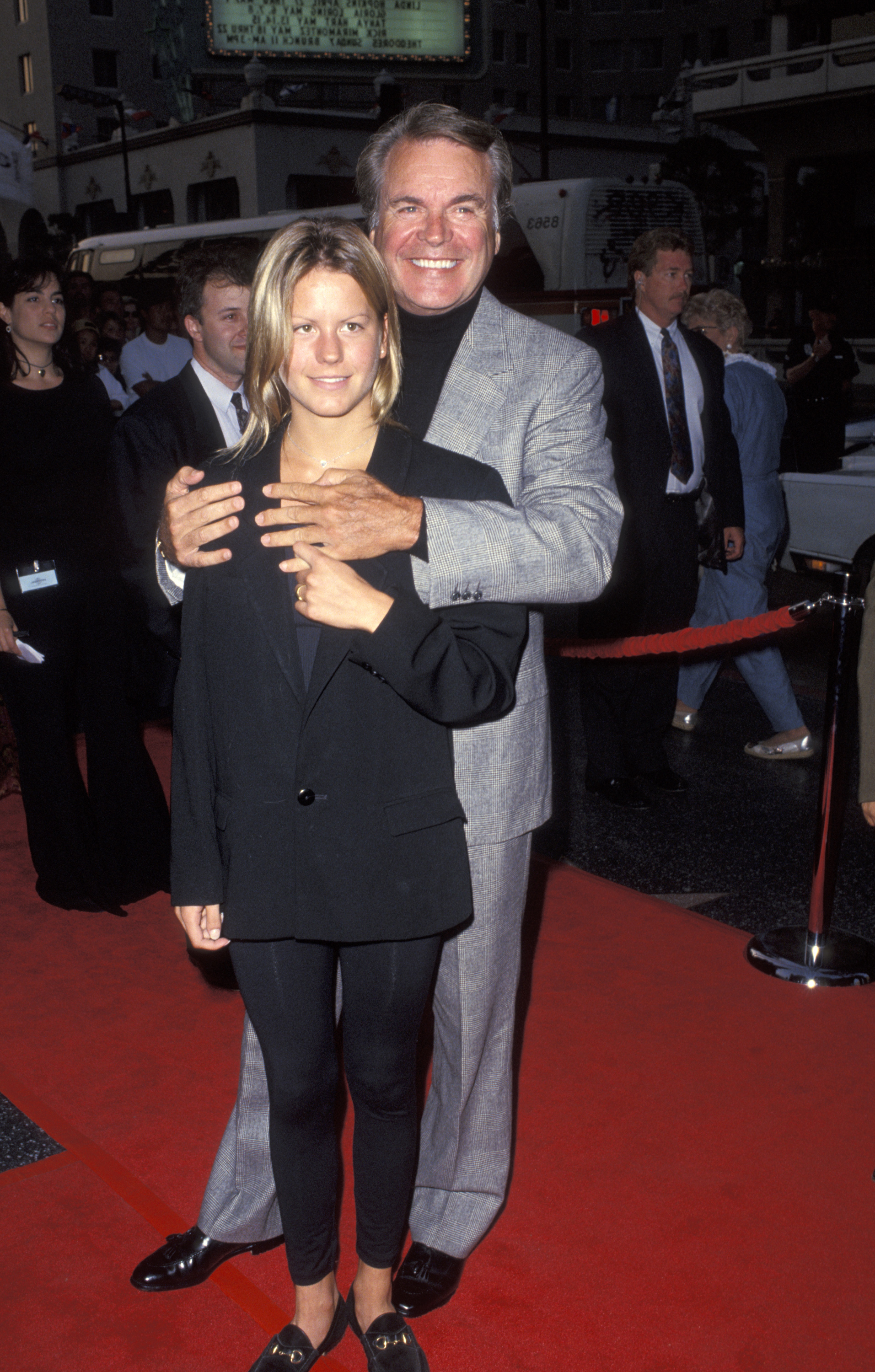 Courtney and her father Robert Wagner in California in 1993 | Source: Getty Images