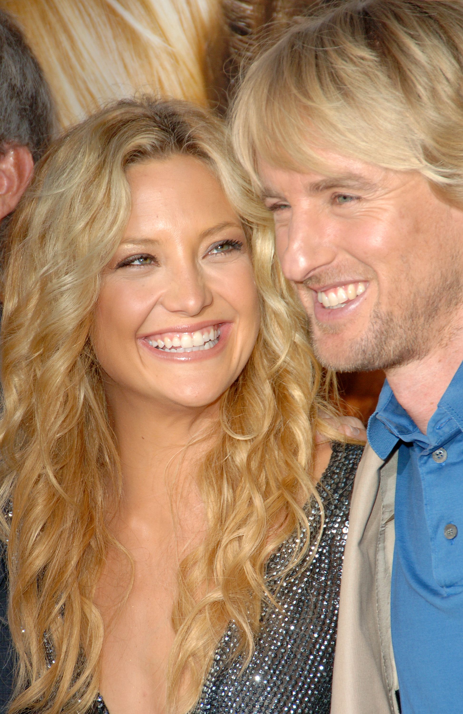 Kate Hudson and Owen Wilson at the "You, Me and Dupree" world premiere in Hollywood, California, on  July 10, 2006. | Source: Jon Kopaloff/FilmMagic/Getty Images