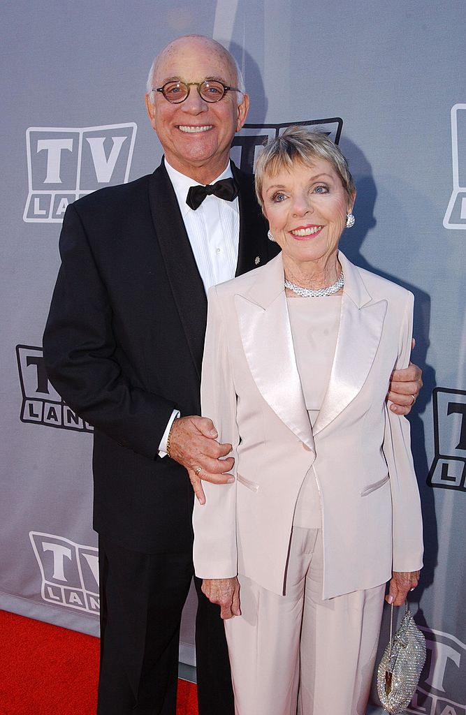 Gavin MacLeod and wife Patti a the TV Land Awards 2003 on March 2, 2003 | Photo: GettyImages