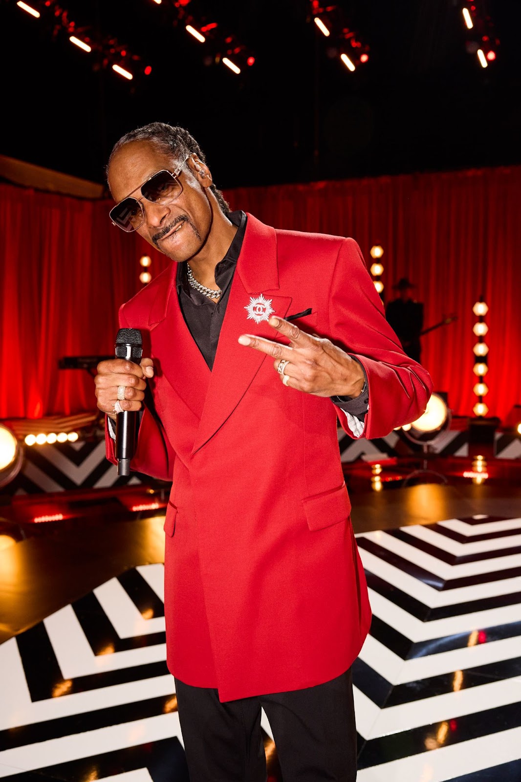 Snoop Dogg photographed for season 26 of "The Voice" on July 10, 2024. | Source: Getty Images